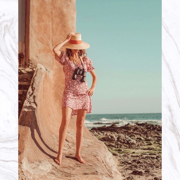 AUGUSTE THE LABEL Mila June Mini Dress in Red - Picture 4 of 16